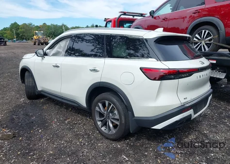 2024 Infiniti Qx60 Luxe Awd z USA, uszkodzony, nr VIN 5N1DL1FS5RC349279